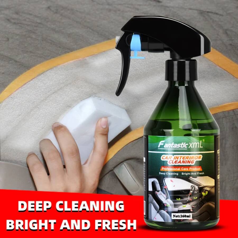 Car Interior Fabric Cleaning Foam Cleaning Professional Decontamination Car  Cleaner Kit