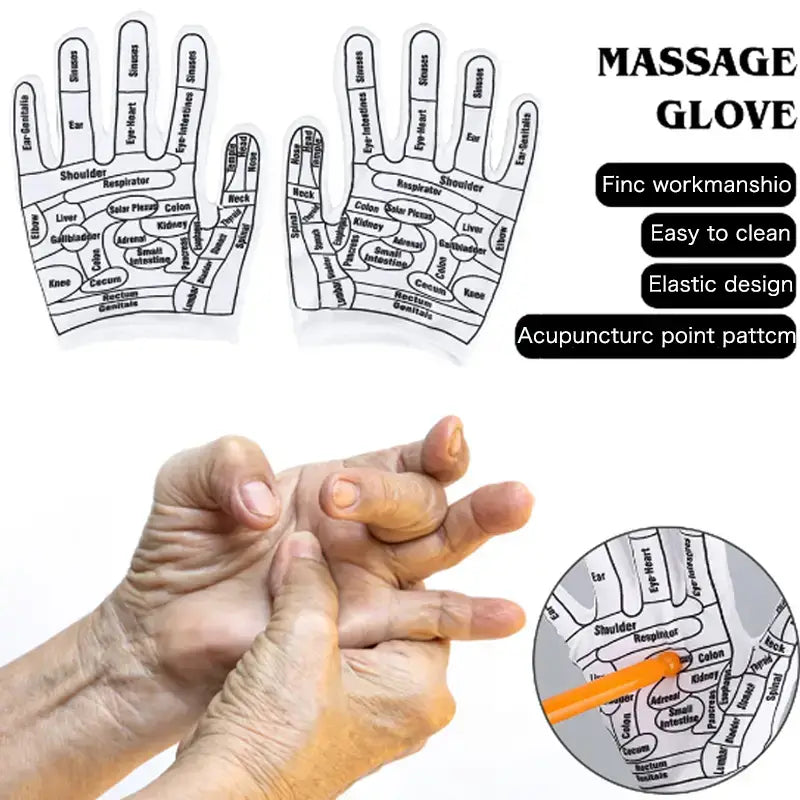 SALUDEA Reflexzonenhandschuhe