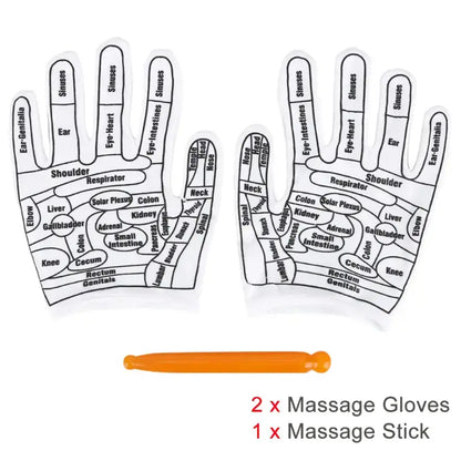 SALUDEA Reflexzonenhandschuhe