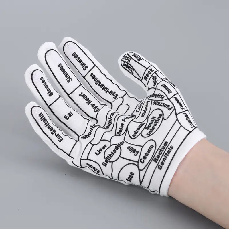 SALUDEA Reflexzonenhandschuhe