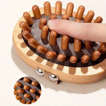 Saludea Wooden Therapy Brush (2pcs)