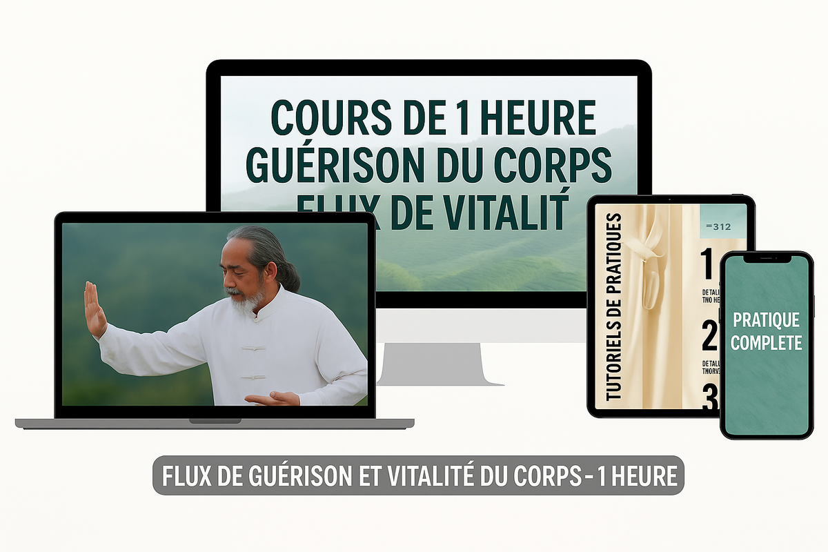 Einstündiger Kurs: Guérison du Corps &amp; Flux de Vitalité