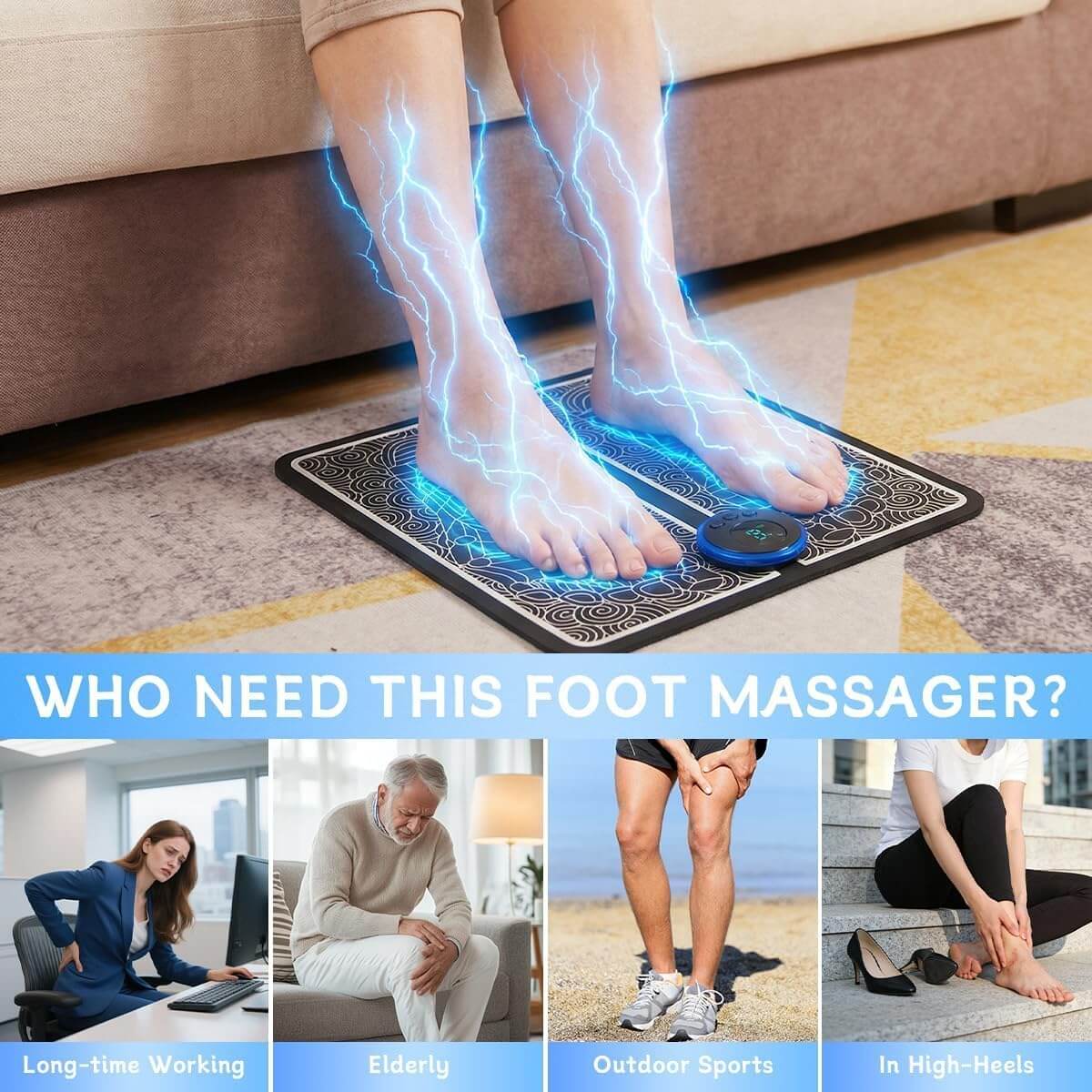 EMS-Fußmassagegerät