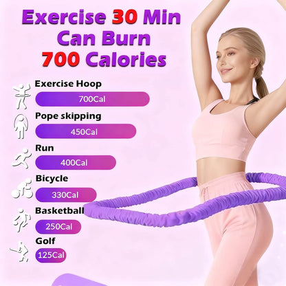 SALUDEA Soft-Gewichts-Hula-Hoop
