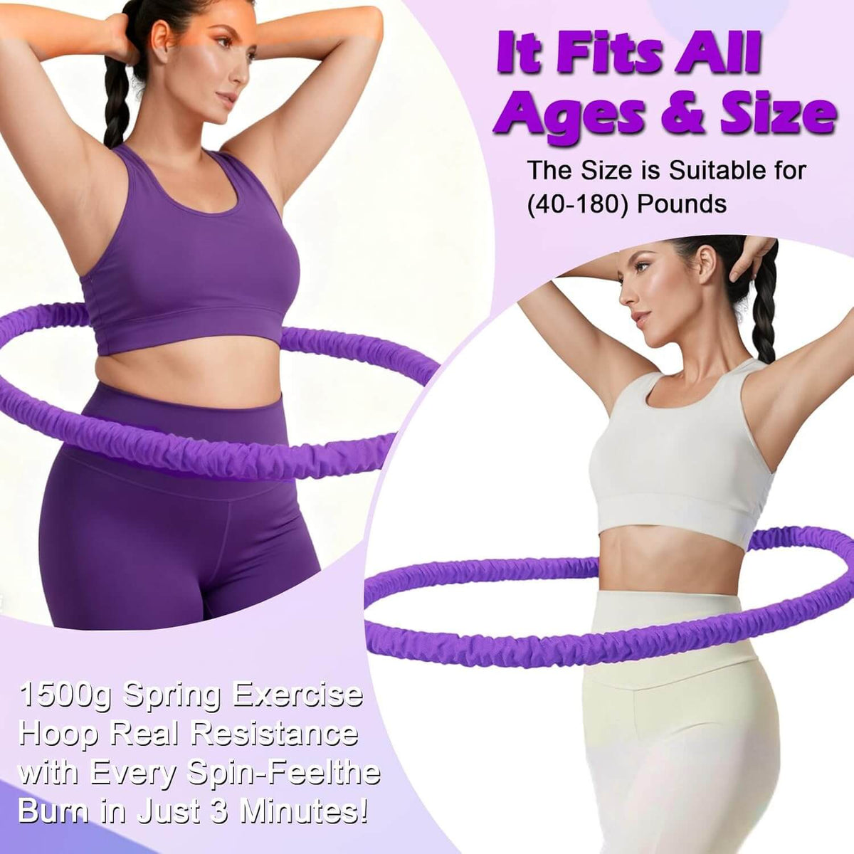 SALUDEA Soft-Gewichts-Hula-Hoop