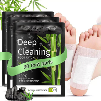 Tiefenreinigende Detox-Fußpflaster (30er-Pack)