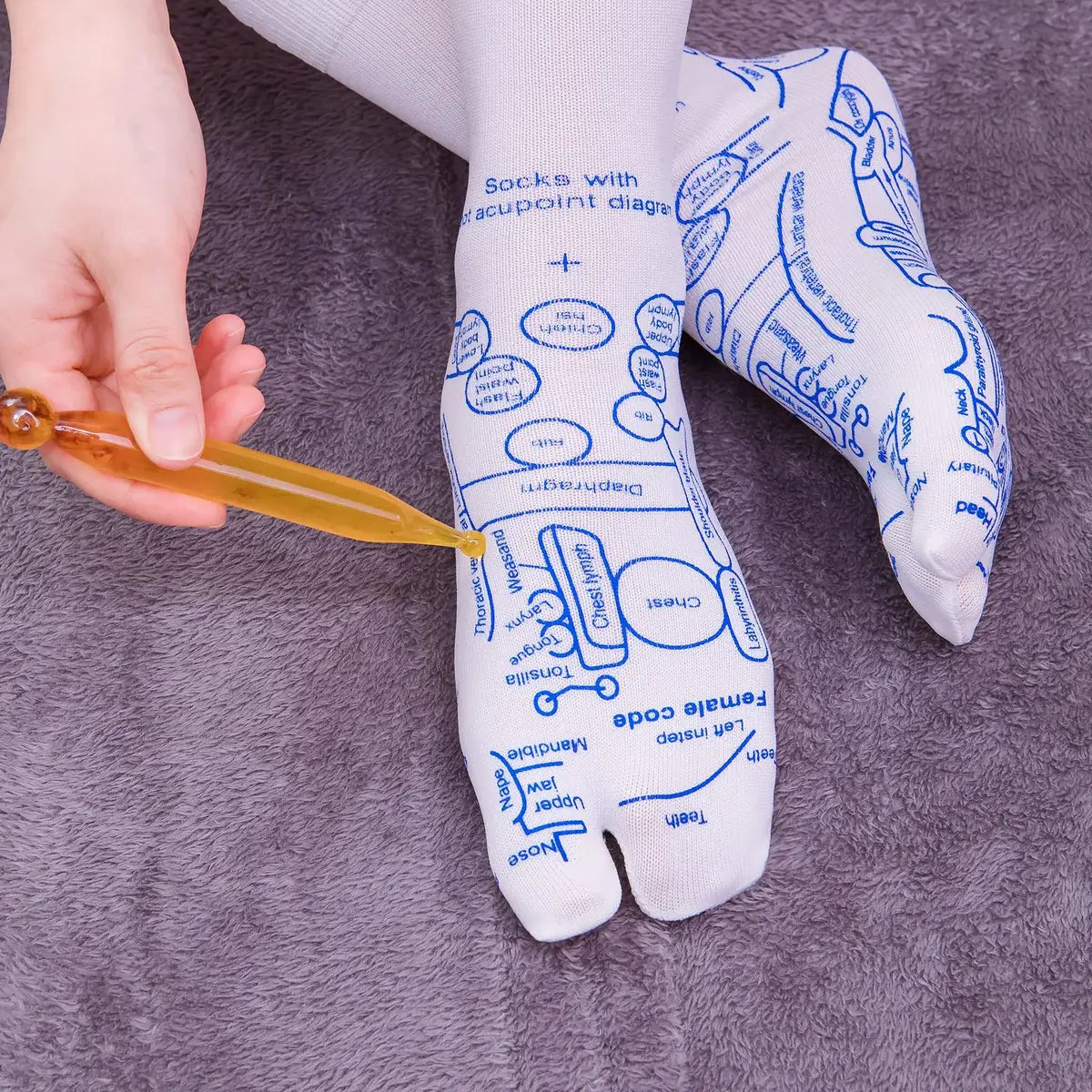SALUDEA Reflexzonen-Socken-Set