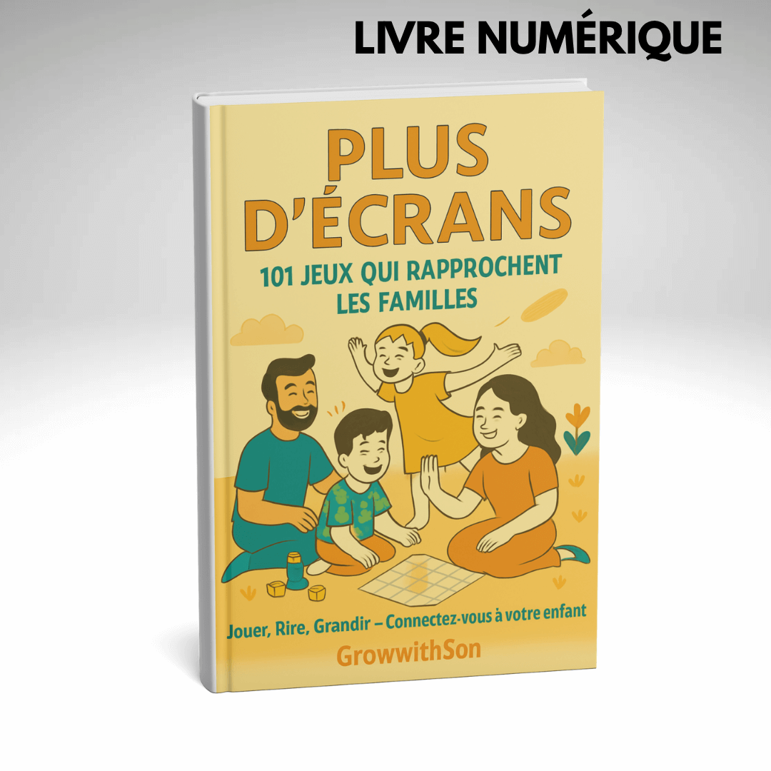 PLUS D’ÉCRANS : 101 jeux qui rapprochent les familles (Livre numérique) + BONUS GRATUIT : Quand les mots ne suffisent pas, le jeu prend le relais