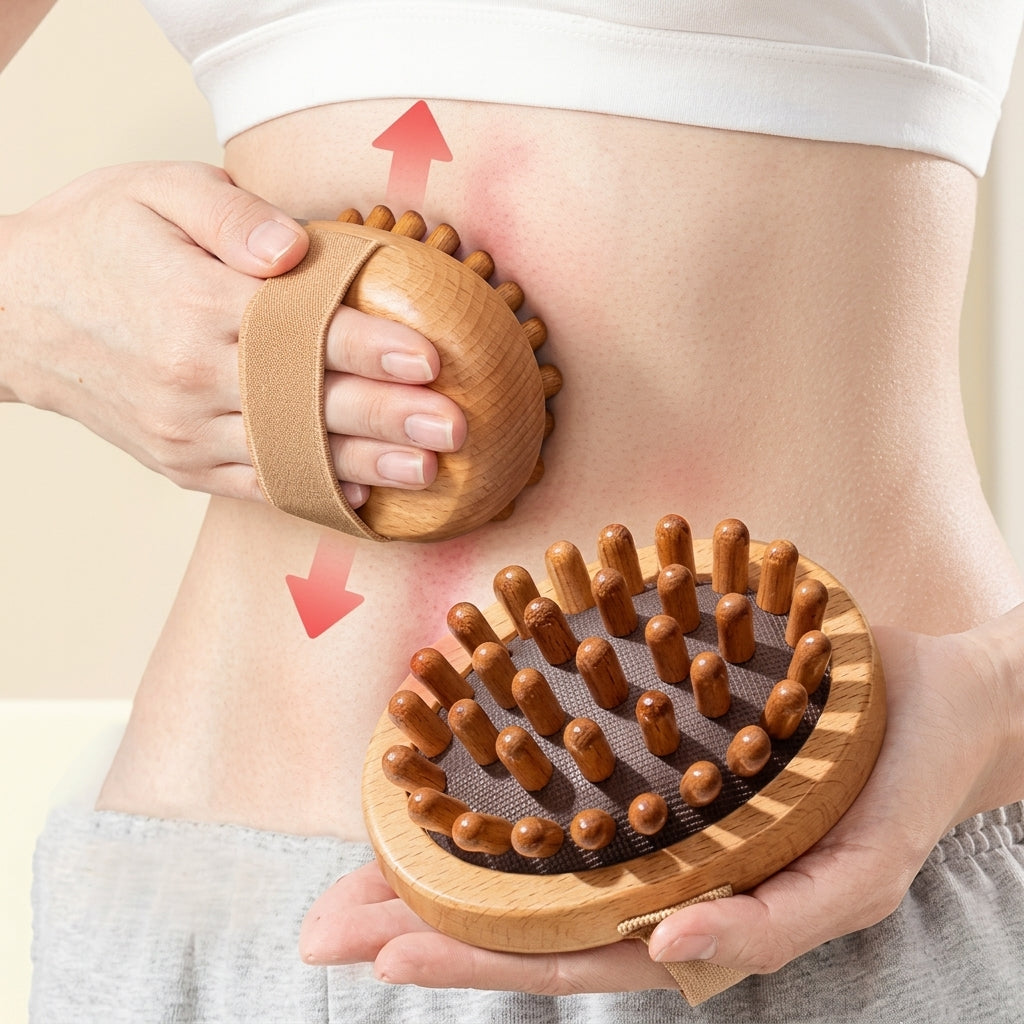 Saludea Holztherapiebürste (2 Stück)
