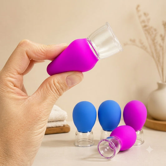 Vacuum Cupping Set — Face & Body (5-Piece)