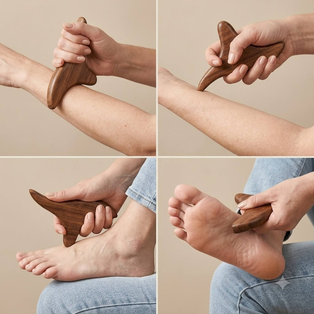 Reflexzonentherapie-Bereich