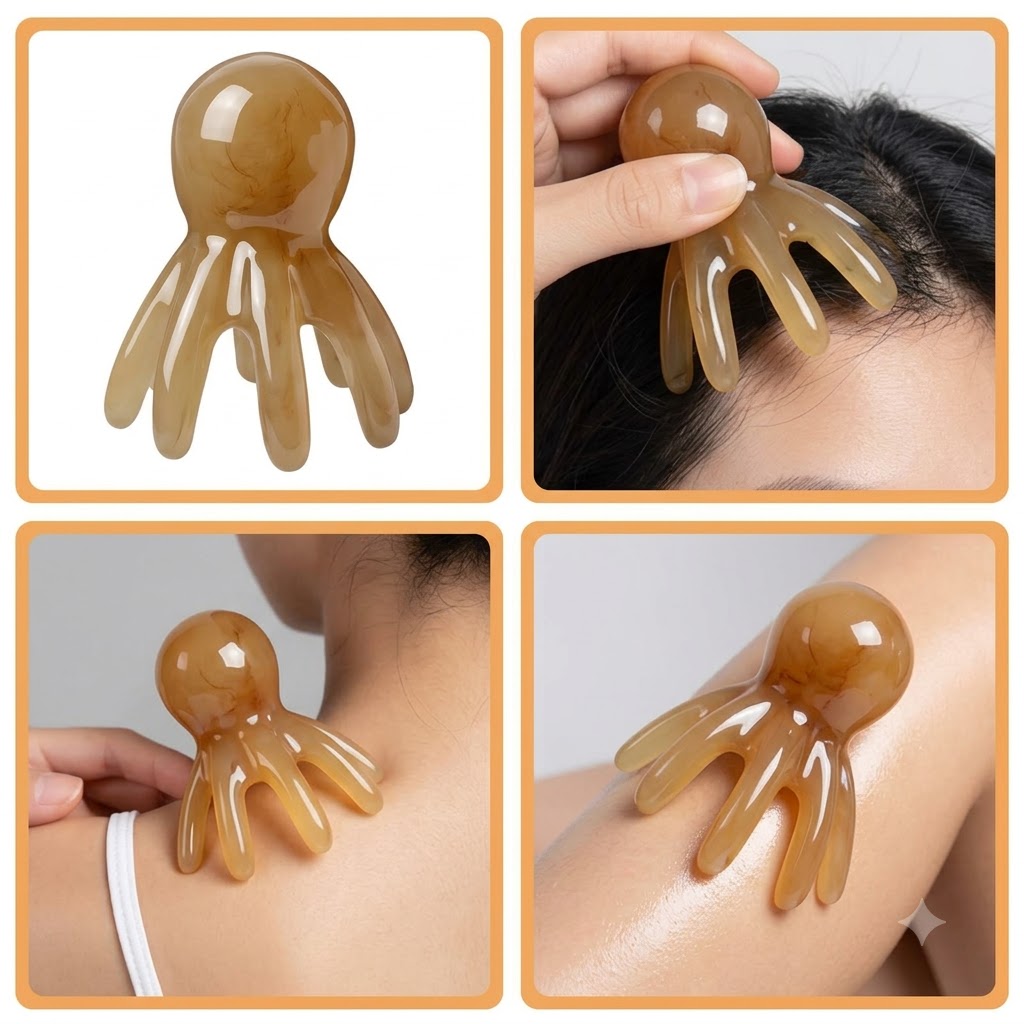 SALUDEA Kraken-Kopfmassagegerät