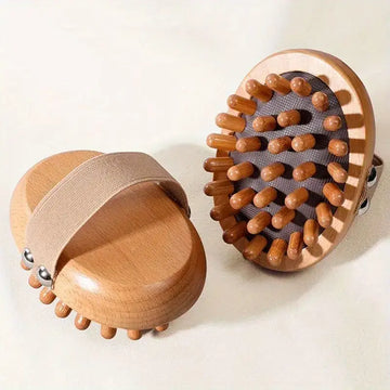 Saludea Wooden Therapy Brush (2pcs)